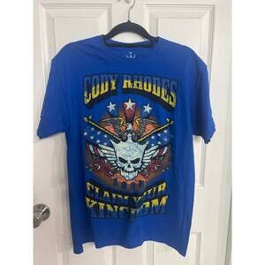 New WWE medium tshirt of Cody Rhodes. Claim your kingdom the American nightmare.